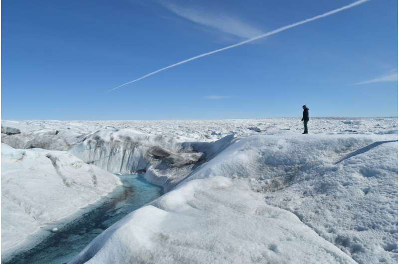 It's raining on the Greenland ice -- in the winter