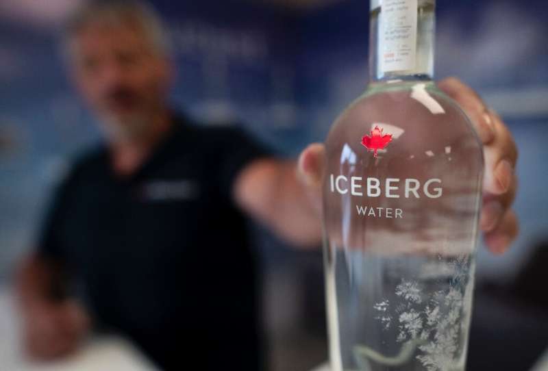 Kerry Chaulk manages a company that bottles iceberg water and sells it to tourists