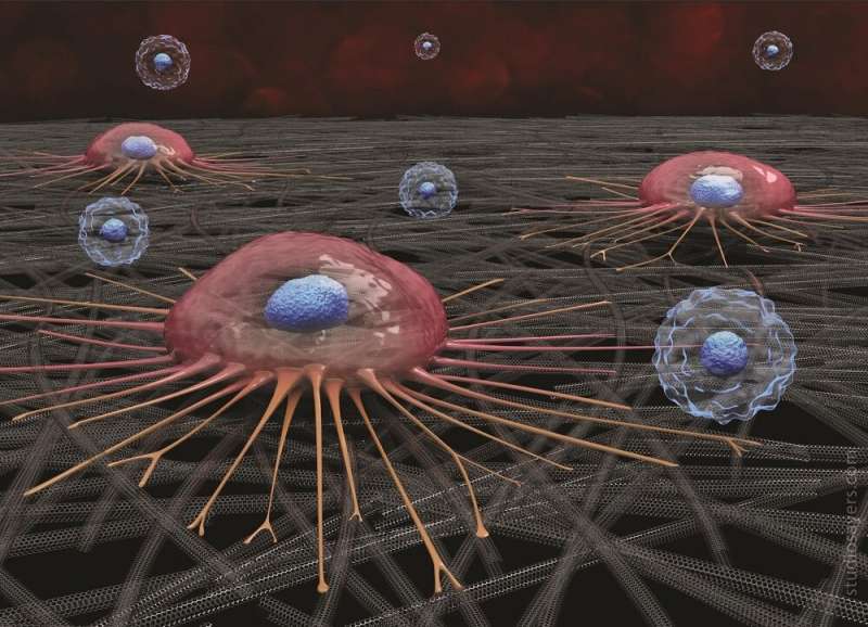 Liquid biopsy chip detects circulating tumor cells in 100 percent of blood samples from stage 1-4 breast cancer patients