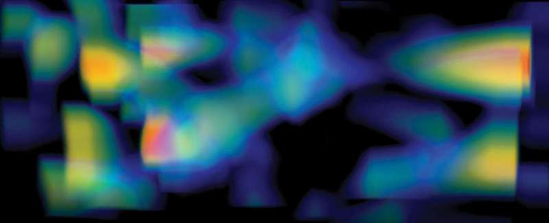 Mapping historical changes in dark matter