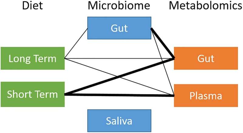 Microbiome links diet to health