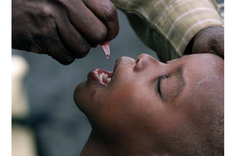 More polio cases now caused by vaccine than by wild virus