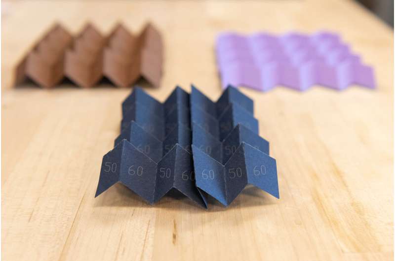 Morphing origami takes a new shape, expanding use possibilities