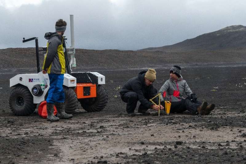 NASA has chosen the Lambahraun lava field at the foot of Iceland's second biggest glacier, Langjokull, as a stand-in for the Red