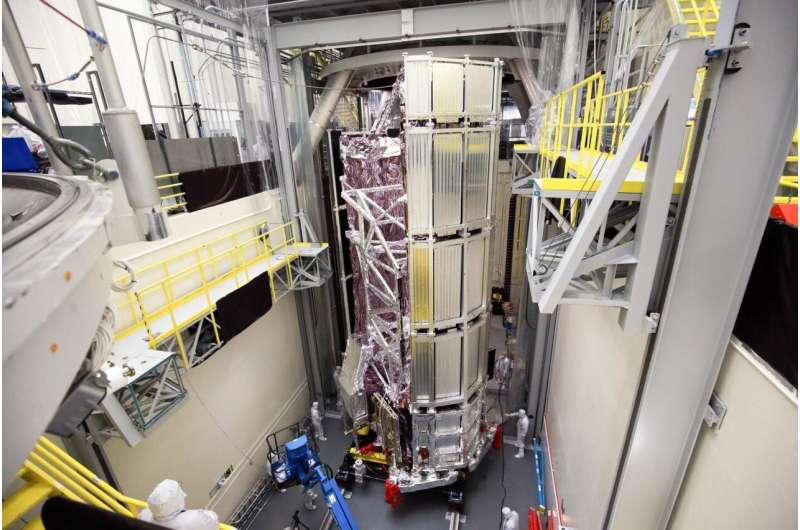 NASA's James Webb Space Telescope emerges successfully from final thermal vacuum test
