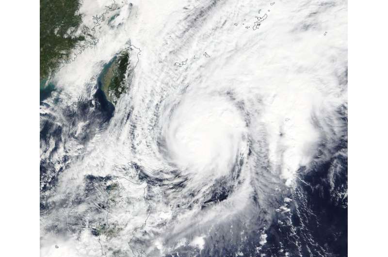 NASA tracks a weaker tropical storm Fung-Wong &amp;nbsp;