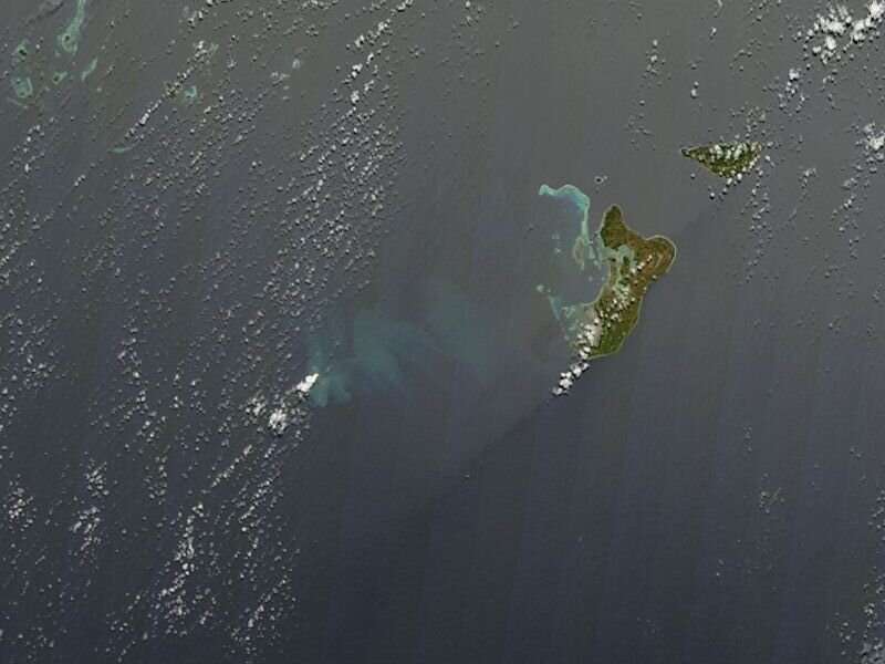 Newborn volcanic island in the Pacific has survived five years