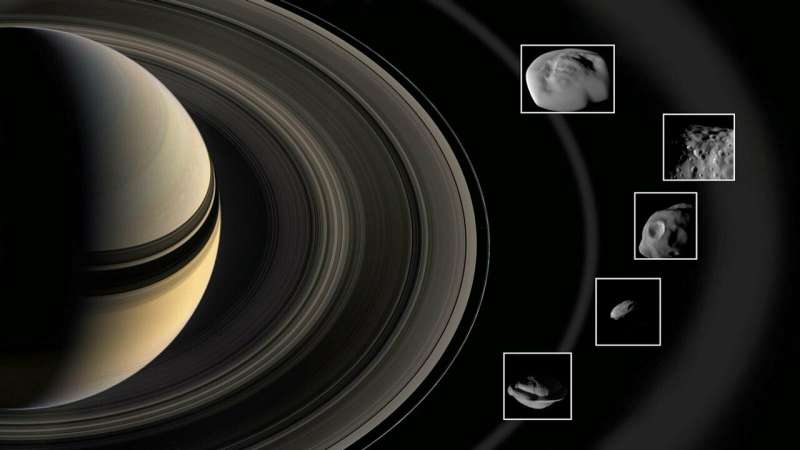 New close-ups of the mini-moons in Saturn's rings