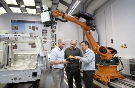 New robotic laser measurement system improves and accelerates automotive quality inspection