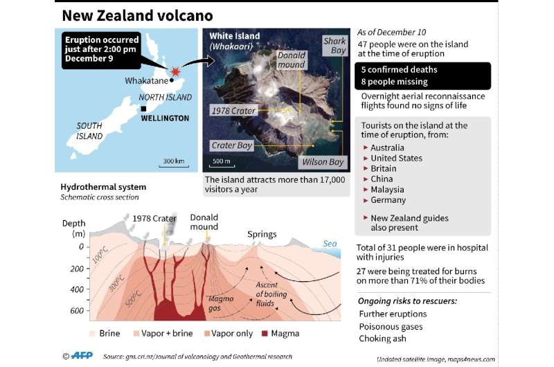 New Zealand volcano