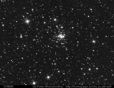 Observations uncover details about the open cluster IC 4996