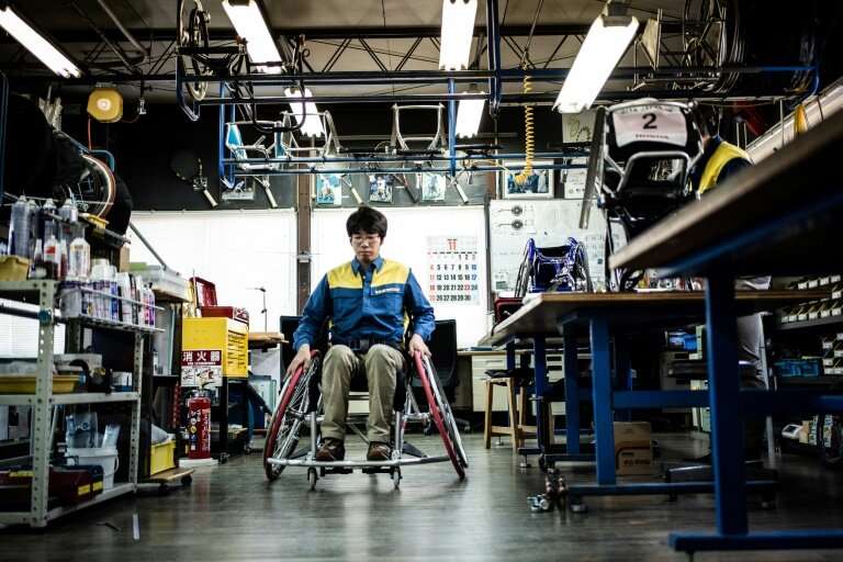 OX Engineering strives to keep cost of its wheelchairs down as much as possible—between 200,000 and 500,000 yen