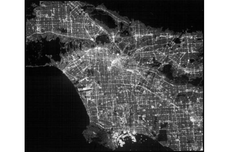 Planet-hunter CubeSat images Los Angeles