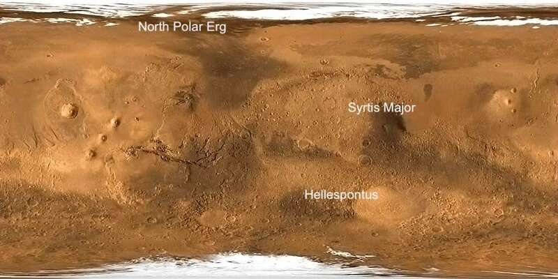 Processes not observed on Earth play major roles in the movement of sand on Mars