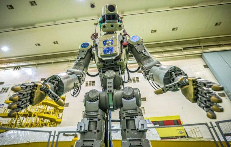 Robots like Fedor will eventually carry out dangerous operations such as space walks, according to the Russian space agency