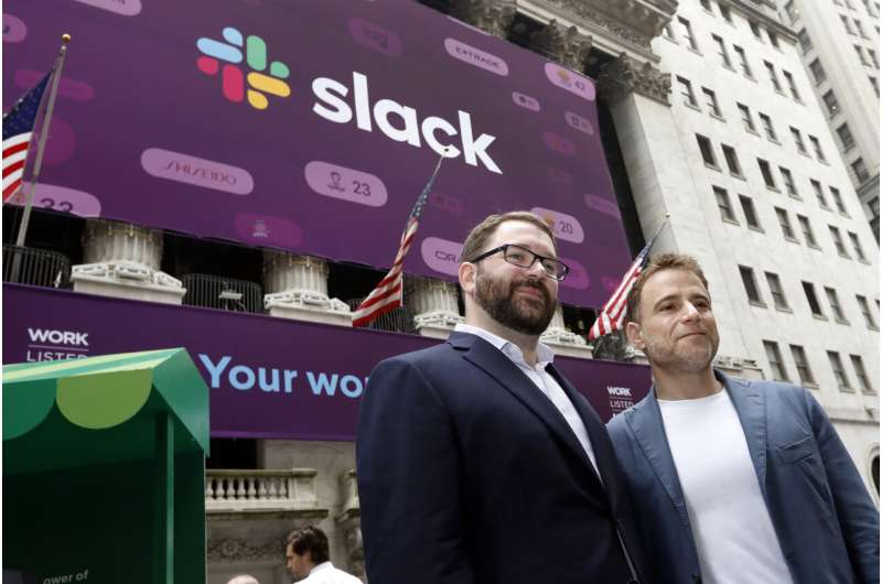 Slack is latest tech company to go public, with a twist