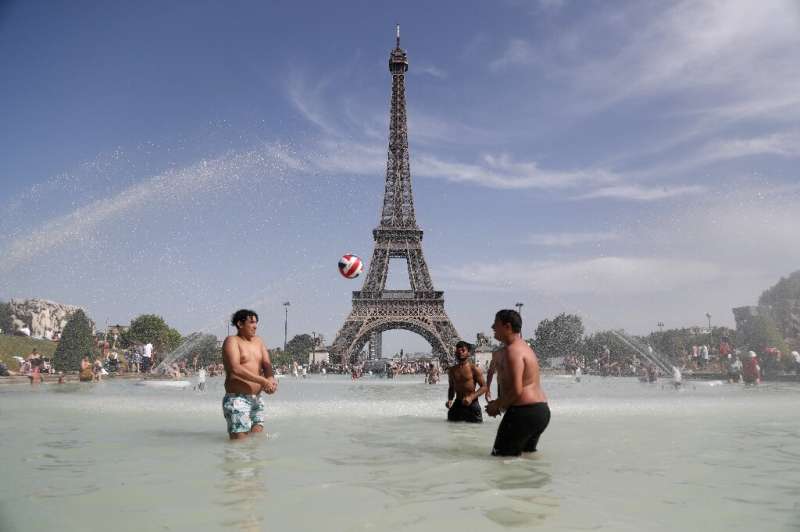 The French heatwave from June 26-28 was four degrees Celsius warmer than an equally rare heatwave would have been in 1900, scien