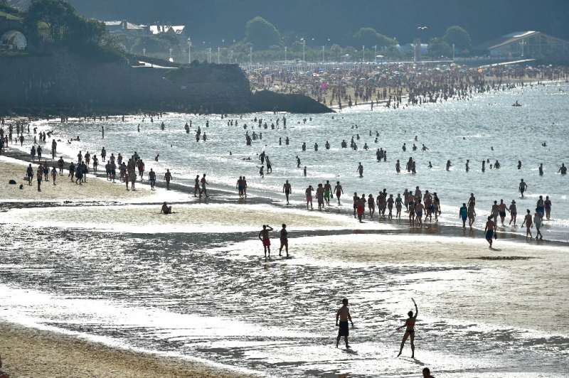 The heat has been particularly intense in northern Spain, with temperatures set to rise above 40 degrees Celcius at the weekend