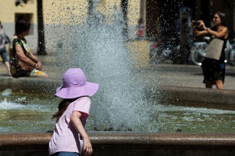 The heatwave has caused water shortages in dozens of regions across France