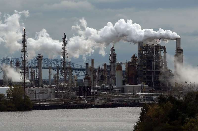 The Philadelphia Energy Solutions (PES) refinery complex is seen here in October 2014