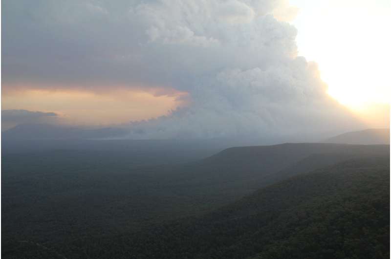 The shape of a perfect storm: saving lives by predicting firestorms