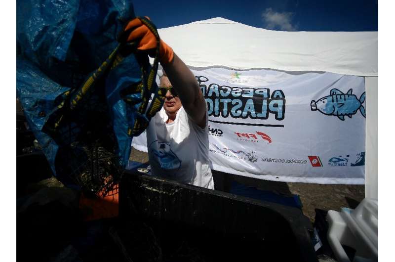 The trash retrieved by the fishermen is being collected, analysed and, where possible, recycled in the Clean Sea Life project
