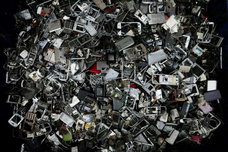 The world produces close to 50 million tonnes of e-waste every year as consumers and businesses throw out their old smartphones,