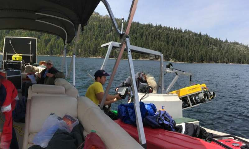 Underwater surveys in Emerald Bay reveal the nature and activity of Lake Tahoe faults