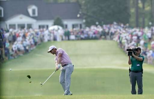 Video evidence: Masters works to catch every shot on camera