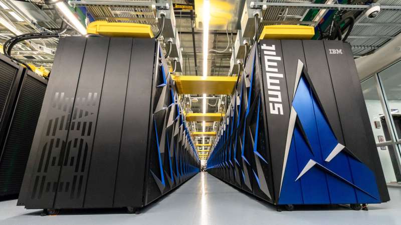World’s fastest supercomputer processes huge data rates in preparation for mega-telescope project