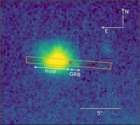 Astronomers investigate a curious case of a supernova connected with gamma-ray burst