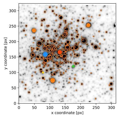 Astronomers investigate stellar content of the open cluster NGC 330