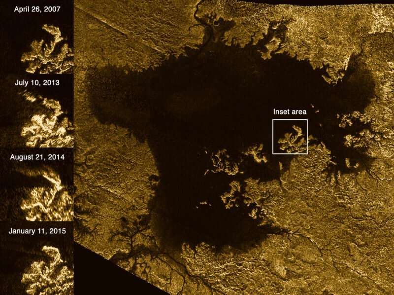 New study finds the mix that makes Titan’s lakes spew nitrogen bubbles