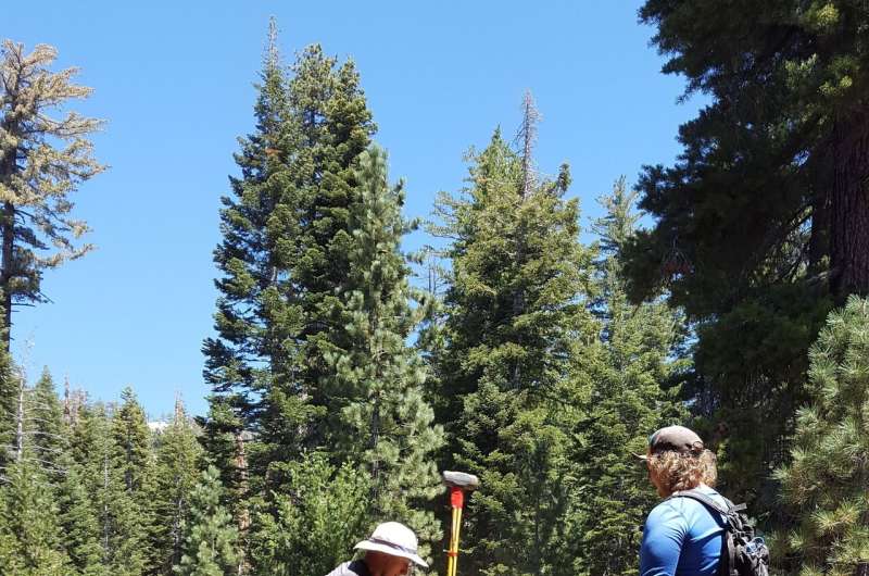 Study explores how rock expands near soil surface in Southern Sierra Nevada
