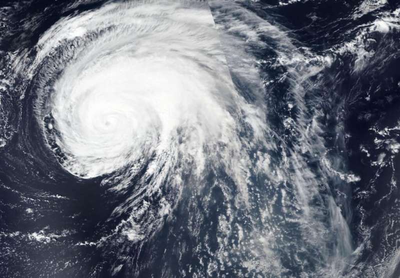 NASA satellite sees a large Hurricane Lorenzo headed toward Azores