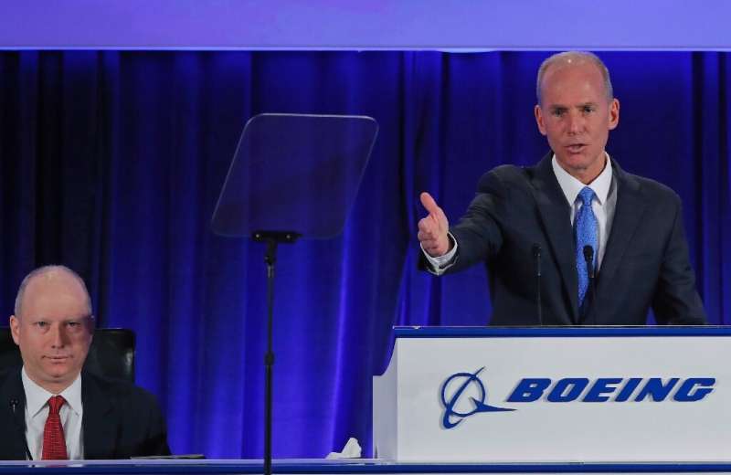 Boeing Chief Executive Dennis Muilenburg acknowledged implementation problems on the 737 MAX, but said the design of the plane i
