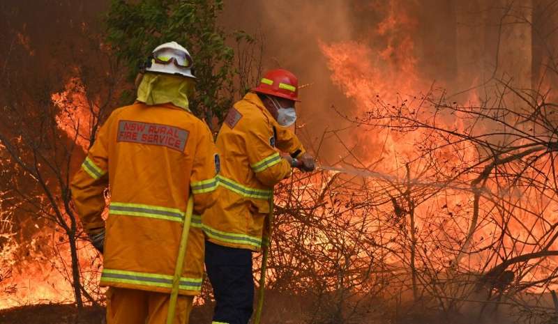 Bushfires are common in the country but scientists say this year's season has come earlier and with more intensity due to a prol
