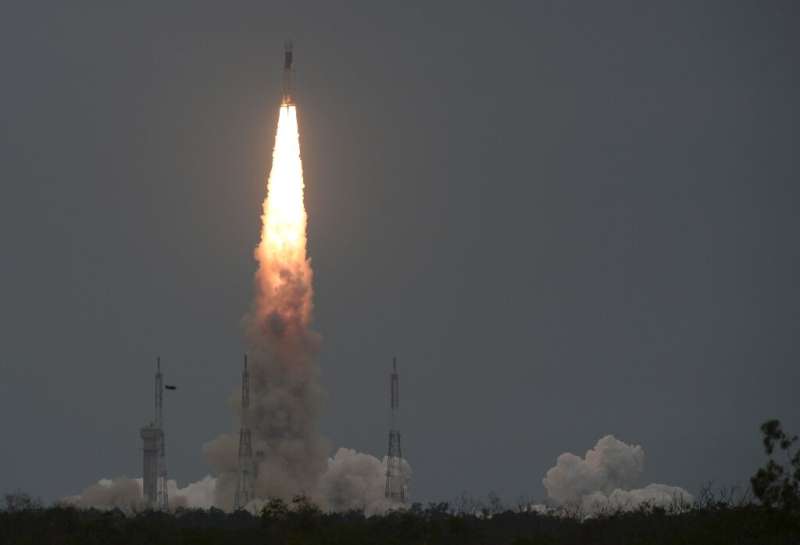 Chandrayaan 2, or Moon Chariot 2, lifted off from India's spaceport at Sriharikota in southern Andhra Pradesh state on July 22