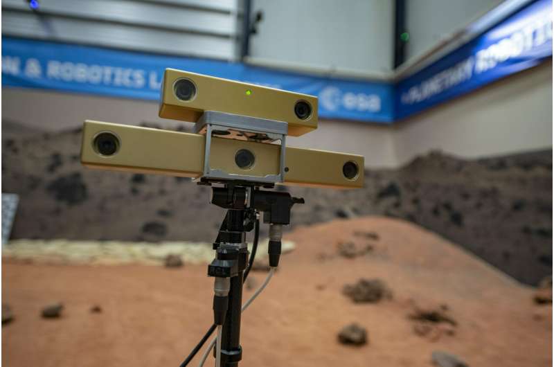 ExoMars software passes ESA Mars Yard driving test