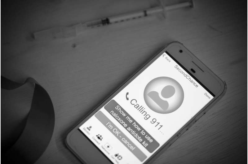First smartphone app to detect opioid overdose and its precursors