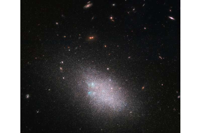 Image: Hubble spots a swarm of stars