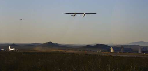 In California, giant Stratolaunch jet flies for first time