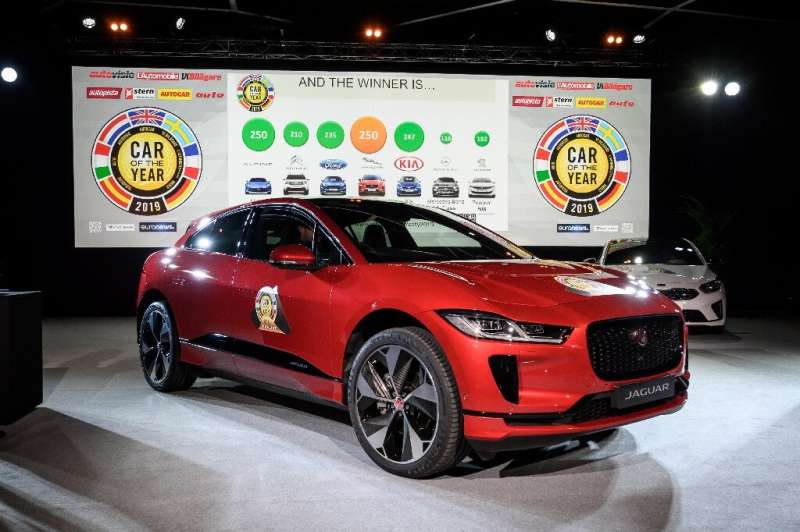 Jaguar Land Rover's first all-electric vehicle, the Jaguar I-Pace, was named European Car of the year 2019 before the start of t