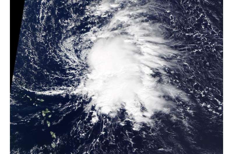 NASA identifies new Atlantic Tropical Storm Sebastien
