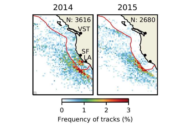 Satellite tracking shows how ships affect clouds and climate