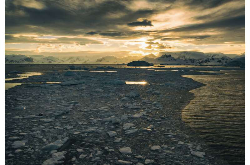 Study finds big increase in ocean carbon dioxide absorption along West Antarctic Peninsula