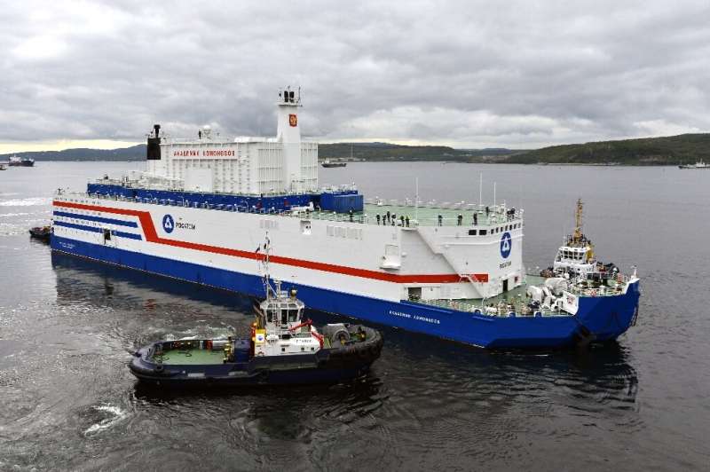 The Akademik Lomonosov, the world's first floating nuclear power plant, has completed its odyssey from the Arctic port of Murman