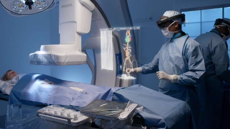 Unique augmented reality concept for image-guided minimally invasive therapies