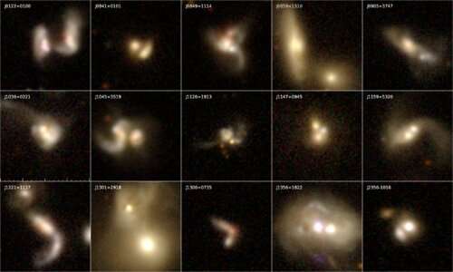 Astronomers discover eight buried dual AGN candidates