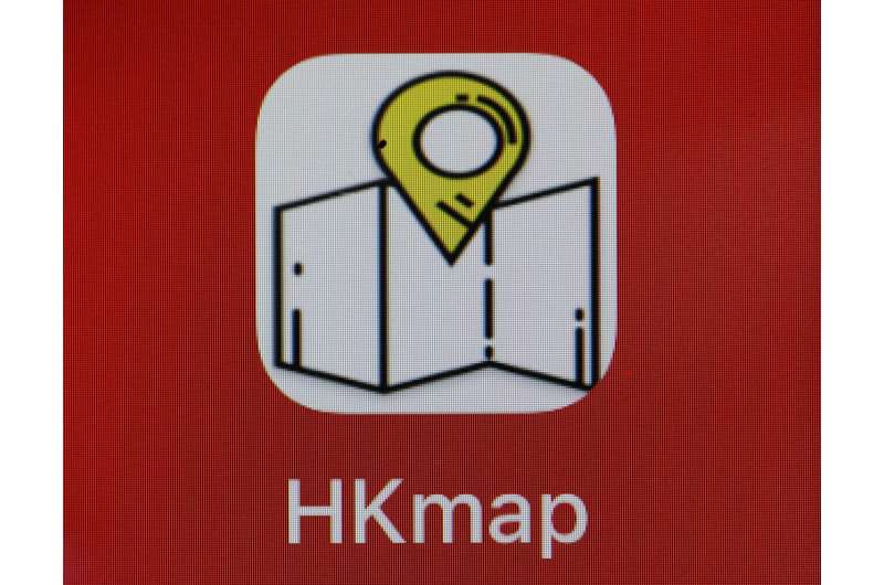 China criticizes Apple for app that tracks Hong Kong police